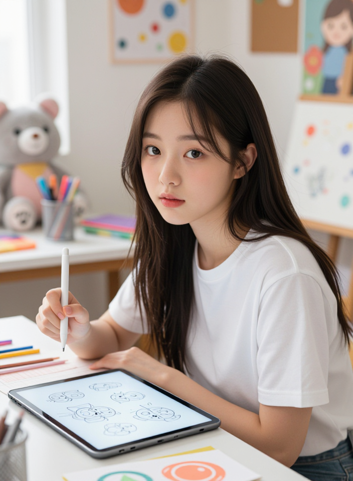 작업실의 작은 창조주