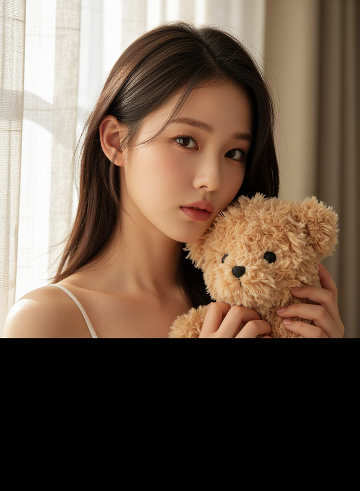 인형과 함께하는 오후