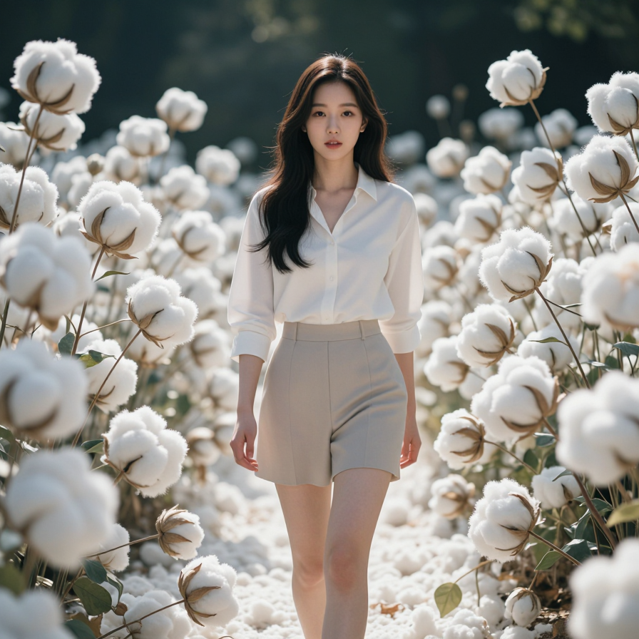 마법의 솜털 정원